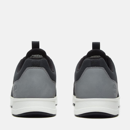 Timberland Men'S Parker Street Low Lace-Up Sneaker Black Knit