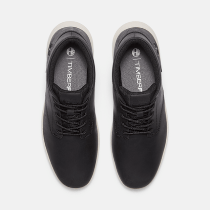 Timberland Parker Street Low Sneaker Black Full-Grain Men'S