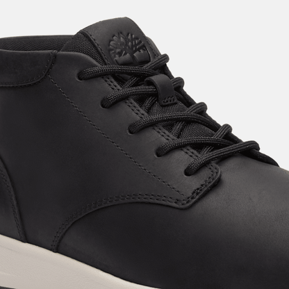 Timberland Parker Street Low Sneaker Black Full-Grain Men'S