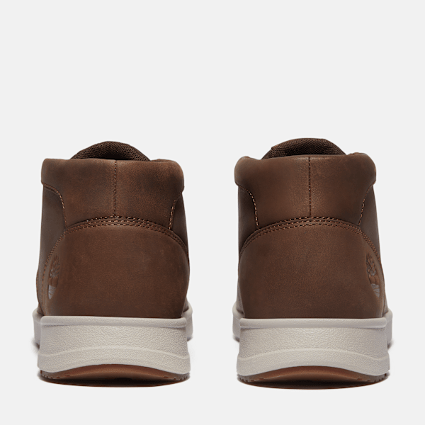 Timberland Parker Street Low Sneaker Dark Brown Full-Grain Men'S