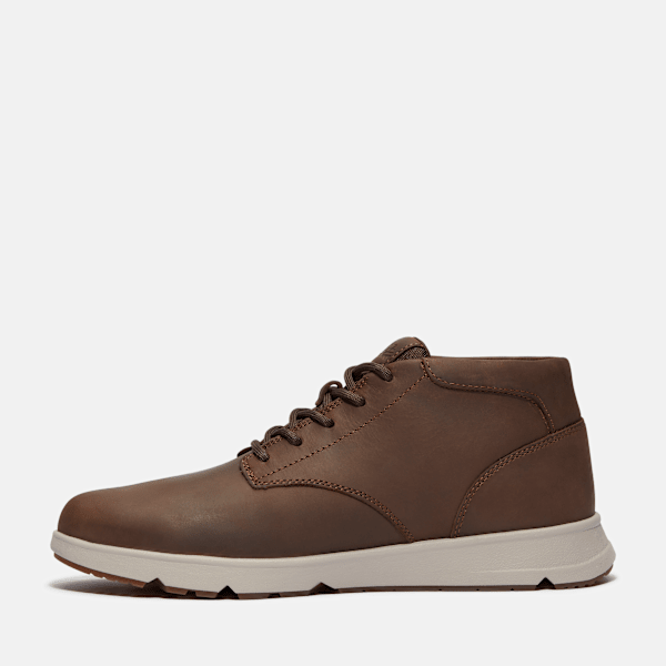 Timberland Parker Street Low Sneaker Dark Brown Full-Grain Men'S