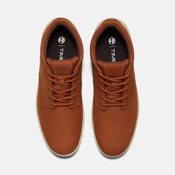 Timberland Parker Street Low Sneaker Rust Nubuck Men'S