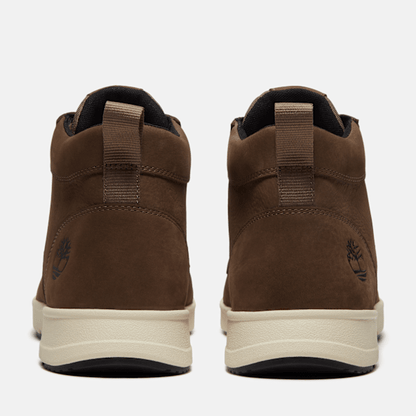 Timberland Parker Street Mid Sneaker Medium Brown Nubuck Men'S