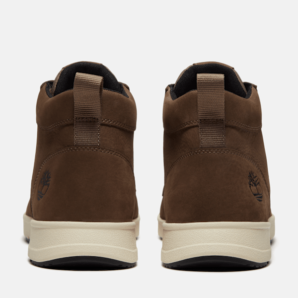 Timberland Parker Street Mid Sneaker Medium Brown Nubuck Men'S