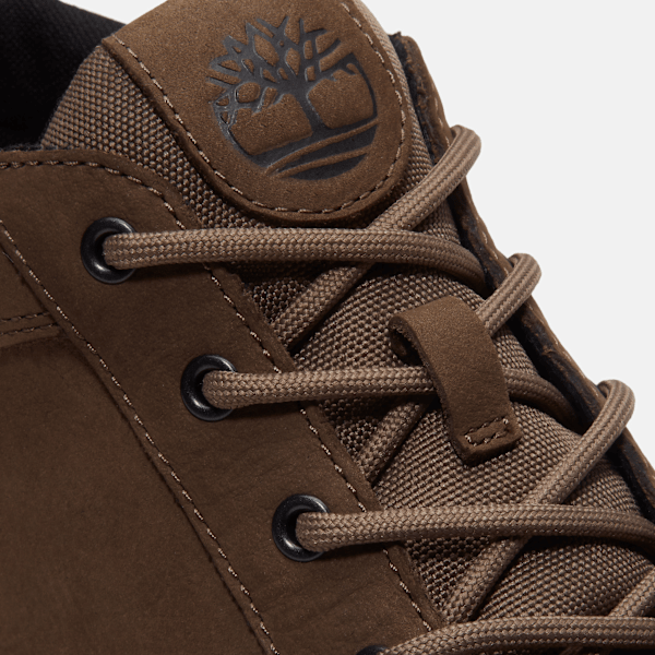 Timberland Parker Street Mid Sneaker Medium Brown Nubuck Men'S