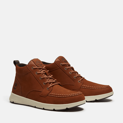 Timberland Parker Street Mid Sneaker Rust Nubuck Men'S