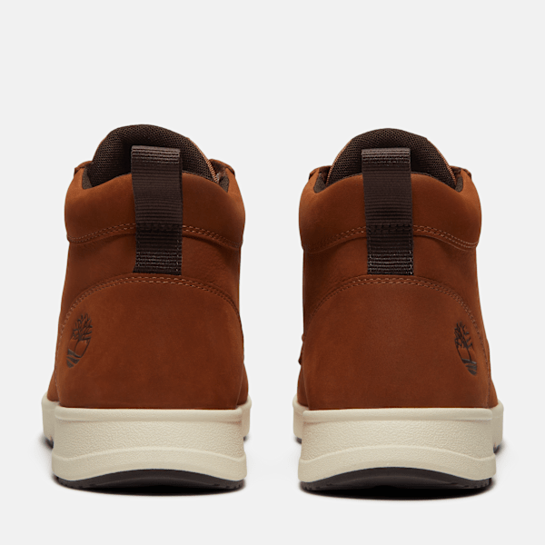 Timberland Parker Street Mid Sneaker Rust Nubuck Men'S