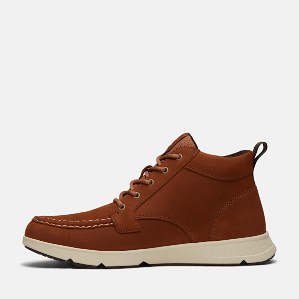 Timberland Parker Street Mid Sneaker Rust Nubuck Men'S
