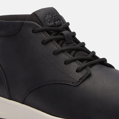 Timberland Men'S Parker Street Sneaker Black Full-Grain