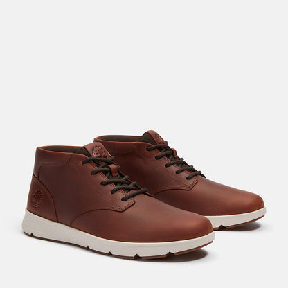 Timberland Men'S Parker Street Sneaker Rust Full-Grain