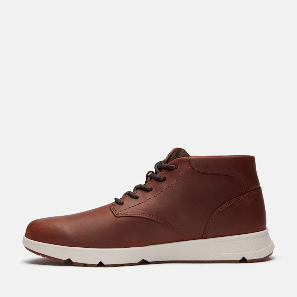 Timberland Parker Street Sneaker Rust Full-Grain Men'S