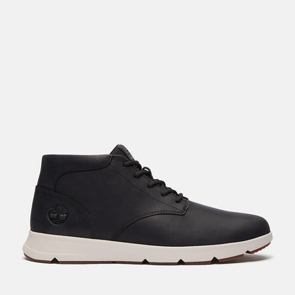 Timberland Men'S Parker Street Sneaker Black Full-Grain