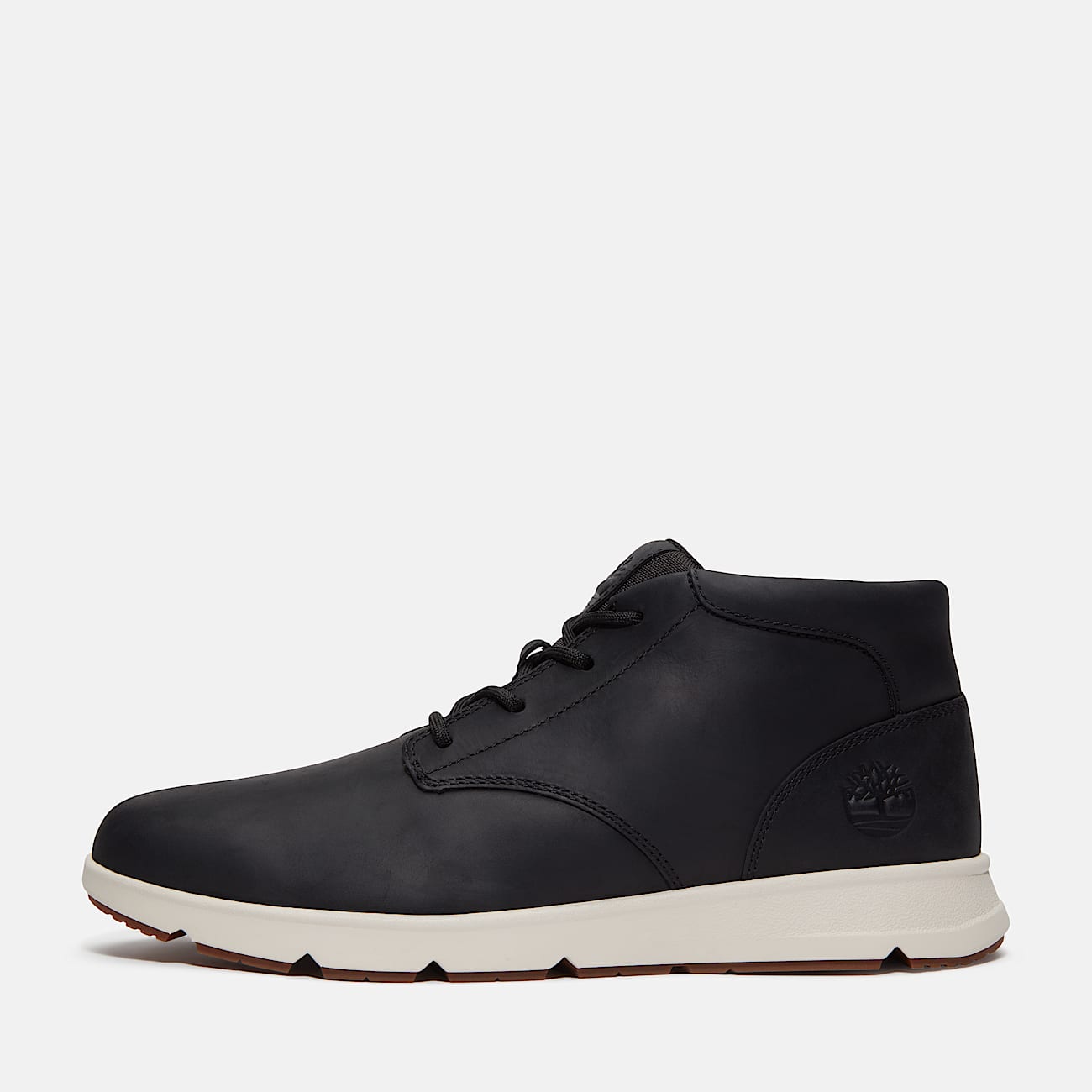 Timberland Men'S Parker Street Sneaker Black Full-Grain