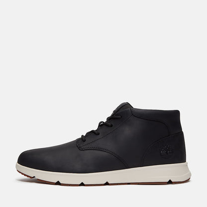 Timberland Men'S Parker Street Sneaker Black Full-Grain