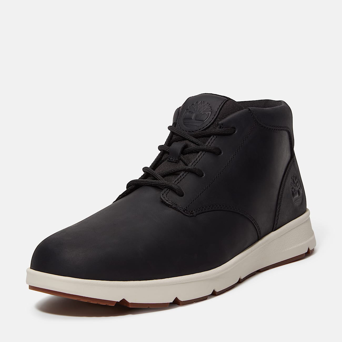 Timberland Men'S Parker Street Sneaker Black Full-Grain