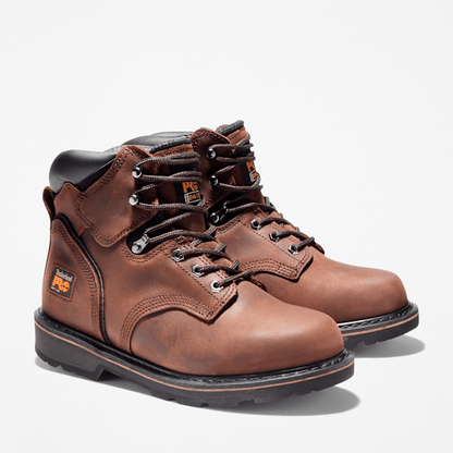 Timberland Pit Boss 6" Work Boot Brown Men'S