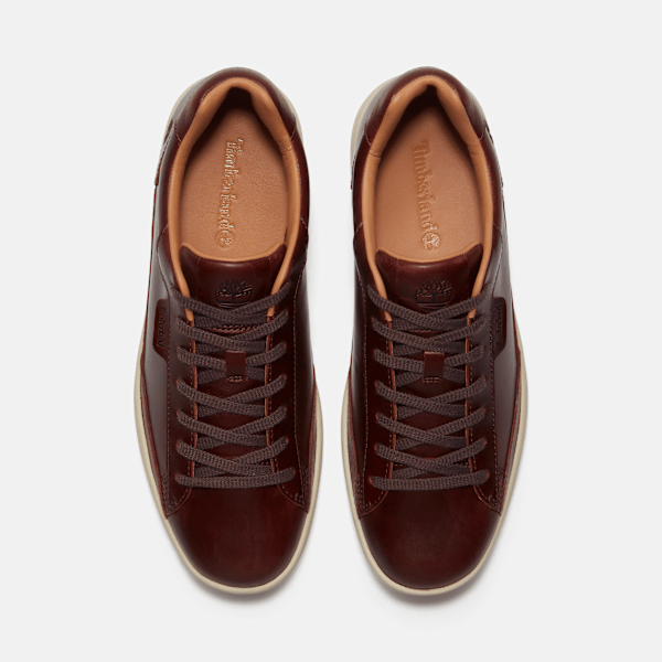 Timberland Portofino Pier Sneaker Burgundy Full-Grain Men'S