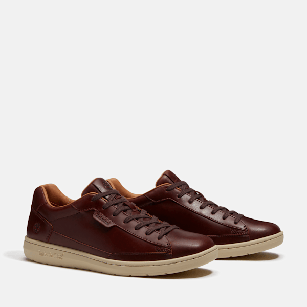 Timberland Portofino Pier Sneaker Burgundy Full-Grain Men'S