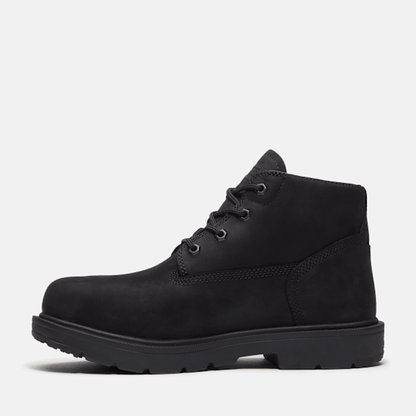 Timberland Power Shift Slip-Resistant Chukka Boot Black Full-Grain Men'S