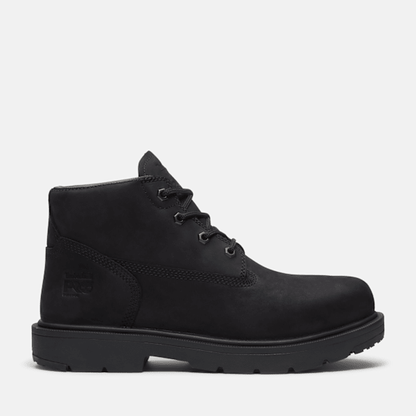 Timberland Power Shift Slip-Resistant Chukka Boot Black Full-Grain Men'S