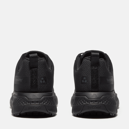 Timberland Power Shift Slip-Resistant Hospitality Work Sneaker Black Ripstop Nylon Men'S