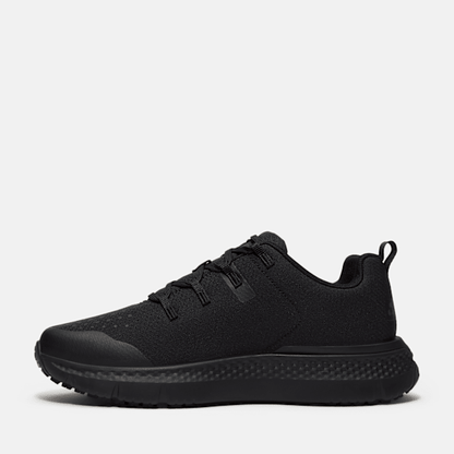 Timberland Power Shift Slip-Resistant Hospitality Work Sneaker Black Ripstop Nylon Men'S