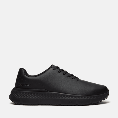 Timberland Power Shift Slip-Resistant Hospitality Work Sneaker Black Leather Men'S