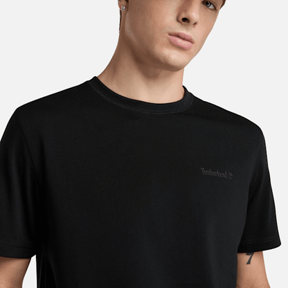 Timberland Quick-Dry Short-Sleeve T-Shirt Black Men'S