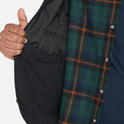 Timberland Quilted Jacket Black Men'S