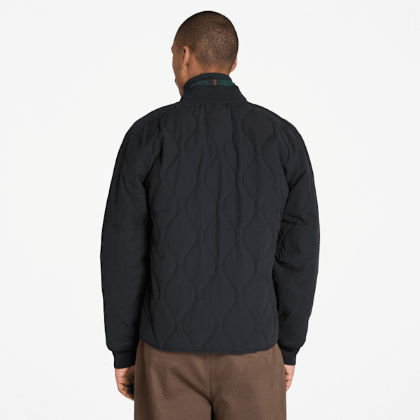 Timberland Quilted Jacket Black Men'S
