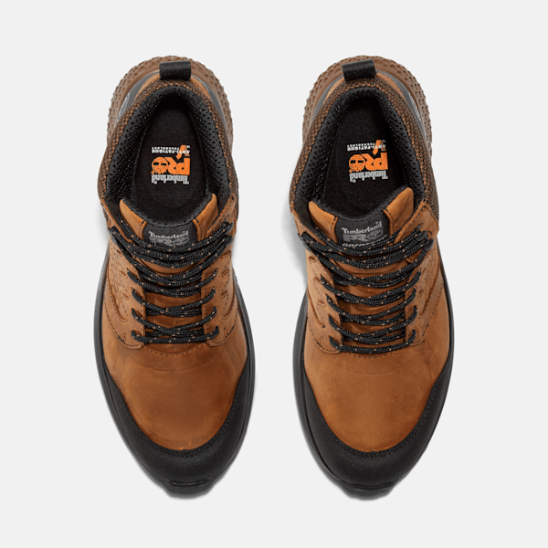 Timberland Reaxion Waterproof Work Sneaker Brown Men'S