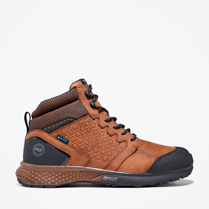 Timberland Reaxion Waterproof Work Sneaker Brown Men'S