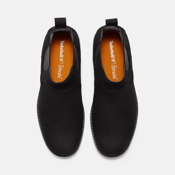 Timberland Redwood Edge Chelsea Boot Black Nubuck Men'S