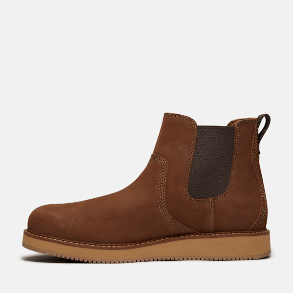 Timberland Redwood Edge Chelsea Boot Rust Nubuck Men'S