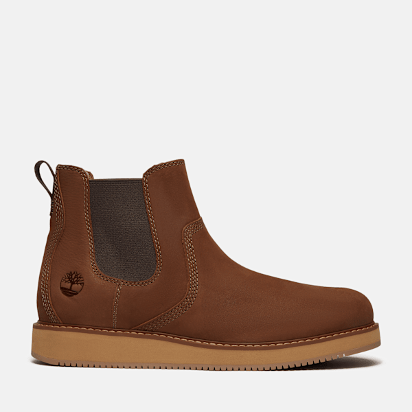 Timberland Redwood Edge Chelsea Boot Rust Nubuck Men'S