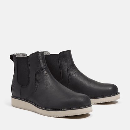 Timberland Redwood Edge Chelsea Boot Black Full-Grain Men'S