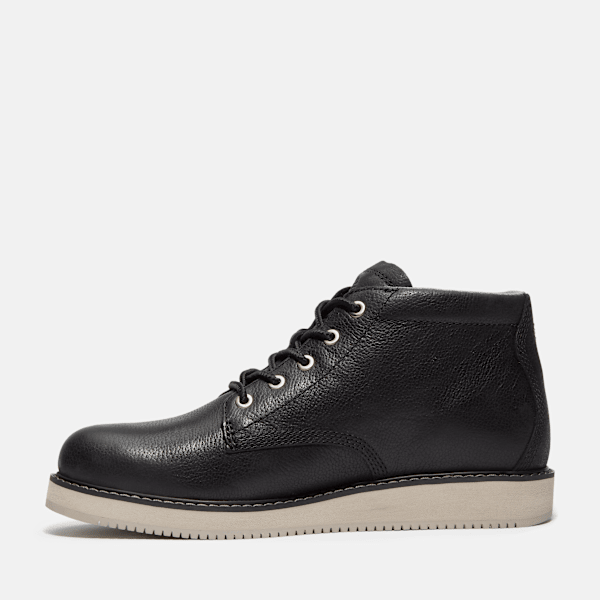 Timberland Redwood Edge Chukka Boot Black Full-Grain Men'S