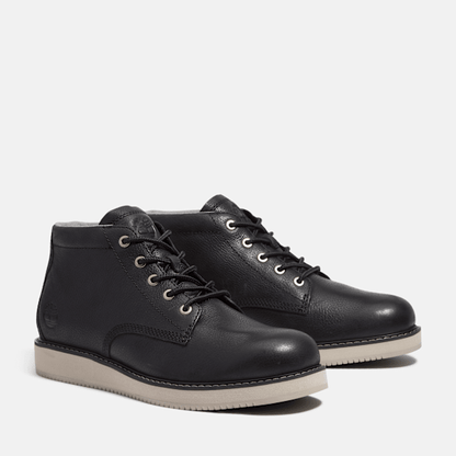 Timberland Redwood Edge Chukka Boot Black Full-Grain Men'S