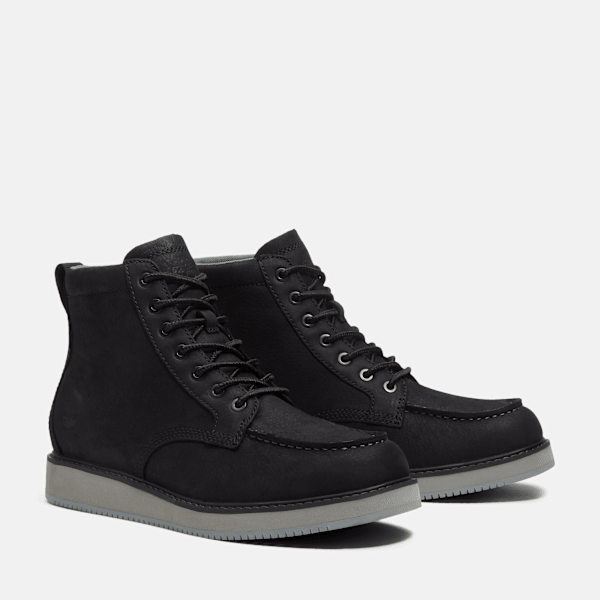 Timberland Redwood Edge Mid Boot Black Nubuck Men'S