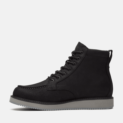 Timberland Redwood Edge Mid Boot Black Nubuck Men'S
