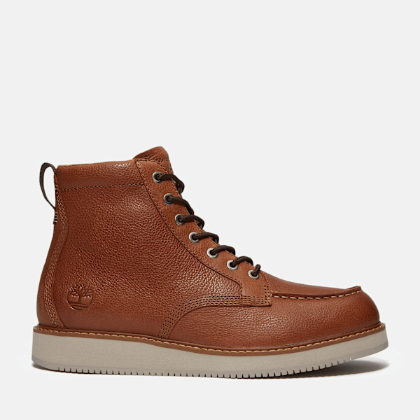 Timberland Redwood Edge Mid Lace-Up Boot Medium Brown Full-Grain Men'S