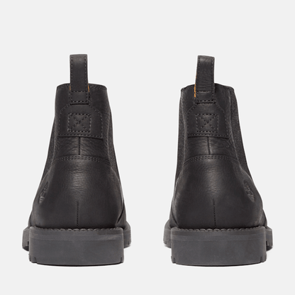 Timberland Redwood Falls Chelsea Boot Black Brushed Full-Grain Men'S