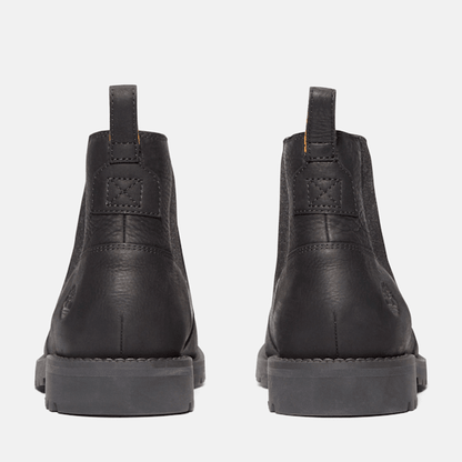Timberland Redwood Falls Chelsea Boot Black Brushed Full-Grain Men'S