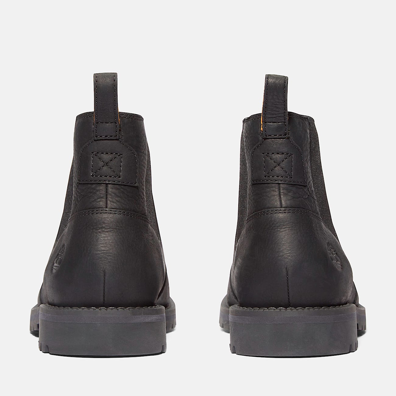 Timberland Men'S Redwood Falls Chelsea Boot Black Brushed Full-Grain