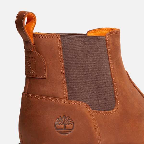 Timberland Redwood Falls Chelsea Boot Saddle Brushed Full-Grain Men'S