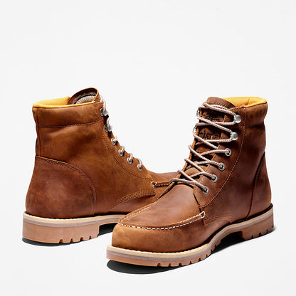 Timberland Men'S Redwood Falls Waterproof Moc-Toe Boot Saddle Brown