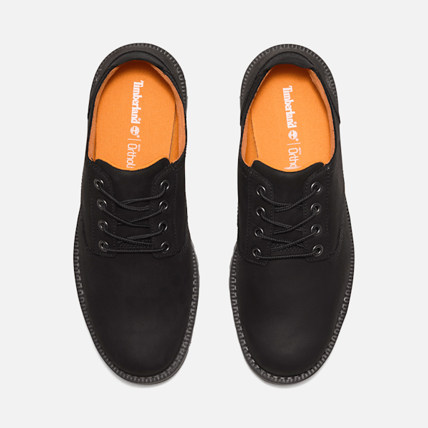 Timberland Redwood Falls Waterproof Shoe Black Nubuck Men'S