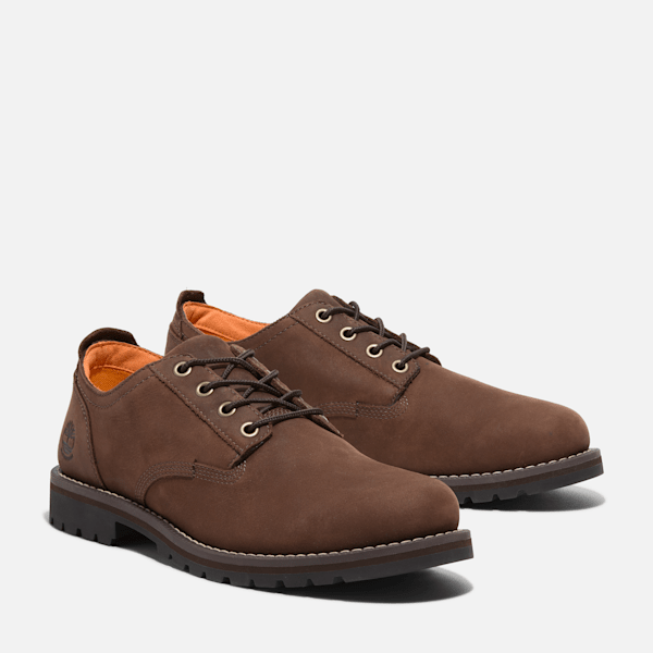 Timberland Redwood Falls Waterproof Shoe Dark Brown Nubuck Men'S