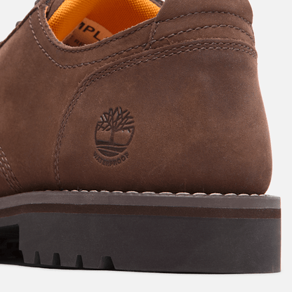 Timberland Redwood Falls Waterproof Shoe Dark Brown Nubuck Men'S