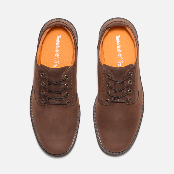 Timberland Redwood Falls Waterproof Shoe Dark Brown Nubuck Men'S